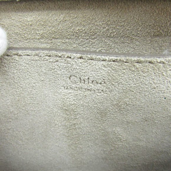 Chloé Pixie Round Leather Suede Handbag #N5491H64O - Picture 8 of 10